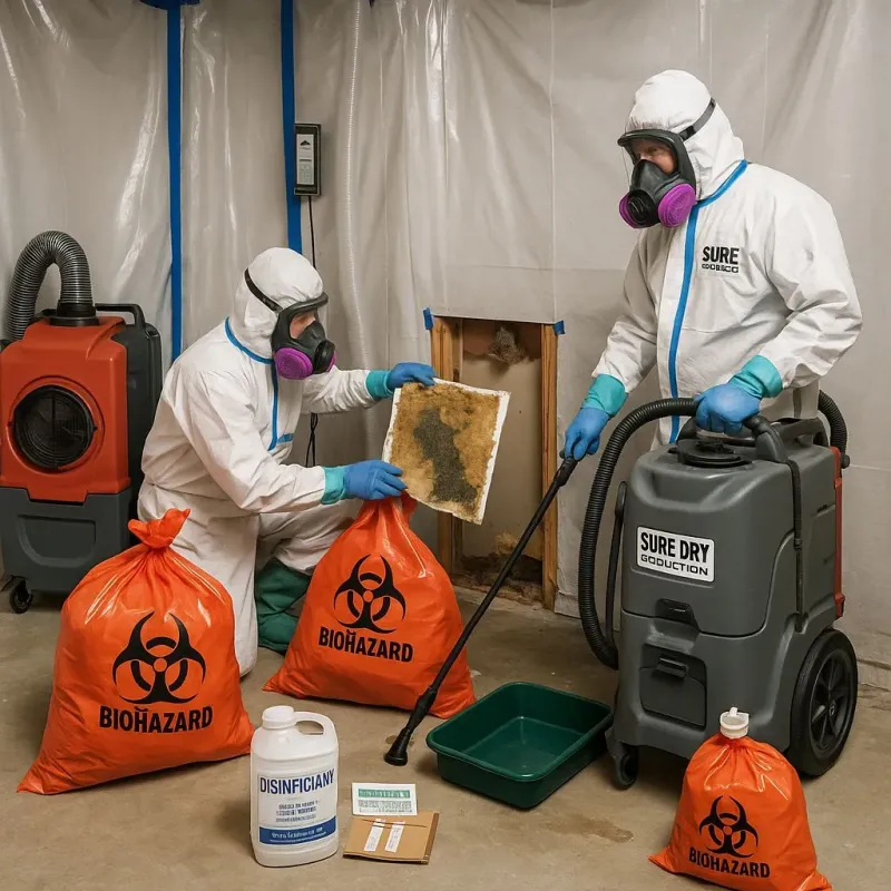 Contaminated Water Handling Protocols process in Erma, NJ
