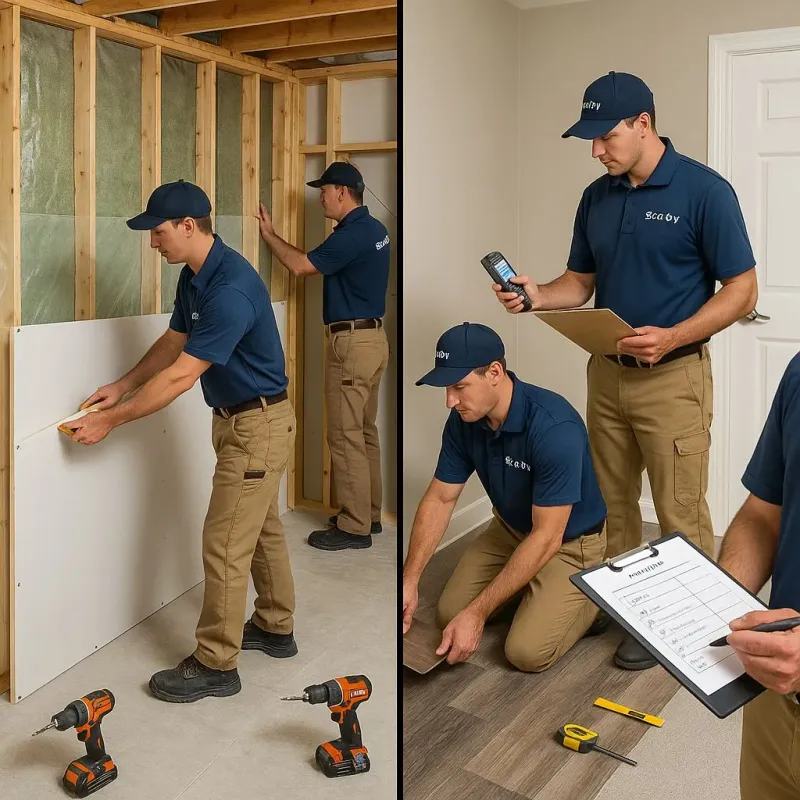 Repairs and Reconstruction process in Erma, NJ